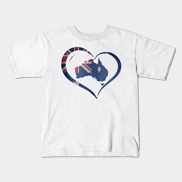 Big Heart for Australian Kids T-Shirt by ro83land